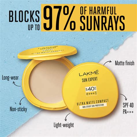 Lakme Sun Expert Ultra Matte Spf Pa Compact Gm Bd Amajan Shop