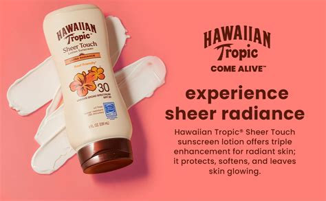 Hawaiian Tropic Spf 50 Broad Spectrum Sunscreen Sheer