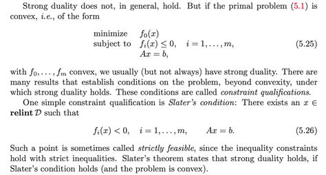 optimization - Relative interior requirement in Slater's condition ...