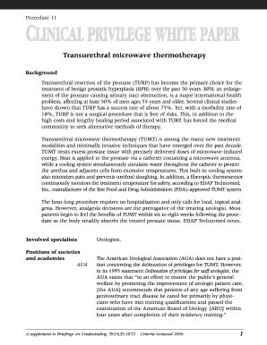 Fillable Online Transurethral Microwave Thermotherapy Hcpro Fax Email