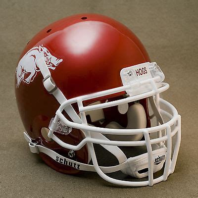 ARKANSAS RAZORBACKS NCAA Schutt XP Full Size AUTHENTIC Gameday Football ...