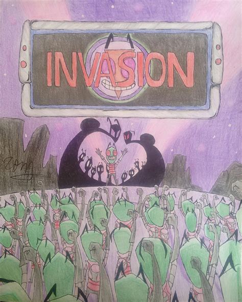 Invader Zim Intro By T0m4sb On Deviantart