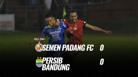 Pekan Cuplikan Pertandingan Semen Padang Fc Vs Persib Bandung