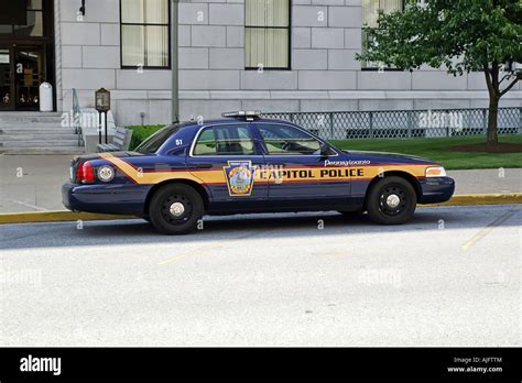 Police Car With The Capitol Hi Res Stock Photography And Images Alamy
