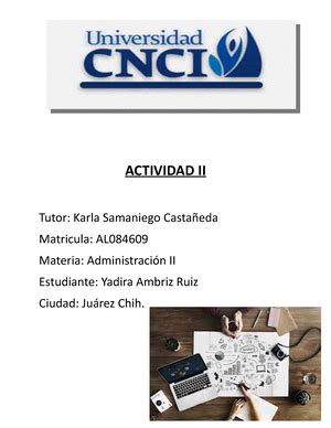 Actividad A C Universidad Cnci Virtual Actividad A C Presente Y