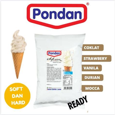 Jual Hard Dan Soft Pondan Tepung Ice Cream Bubuk Es Krim Dan Cup