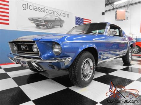 1968 Ford Mustang S Code 390 Gt Fastback 4spd