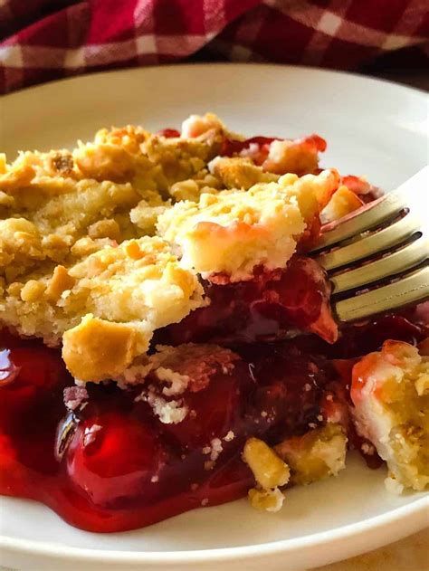 Easy Cherry Cheesecake Dump Cake Vegan Veggie Fun Kitchen