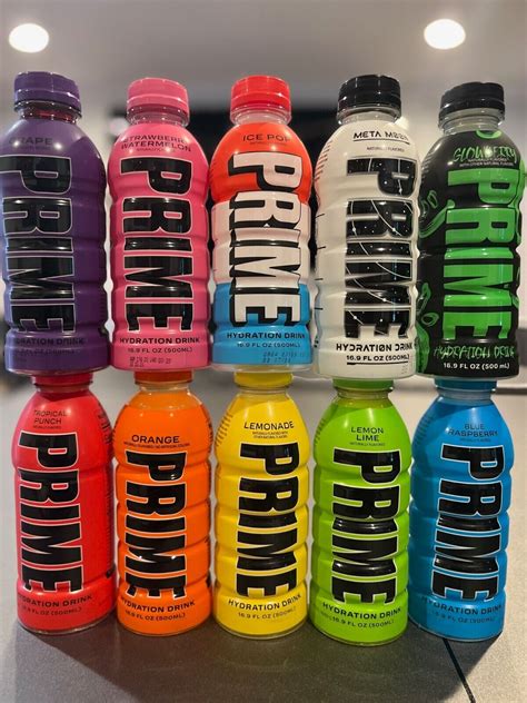 Prime Hydration Drink Logan Paul X Ksi 10 Flavors India Ubuy