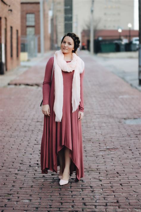 Outfit Inspiration Featuring Blush Tones Dainty Jewells Modest Clothing For Women Girls