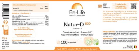 Natur D Caps Pf Bio Life Direct Shop Achat De