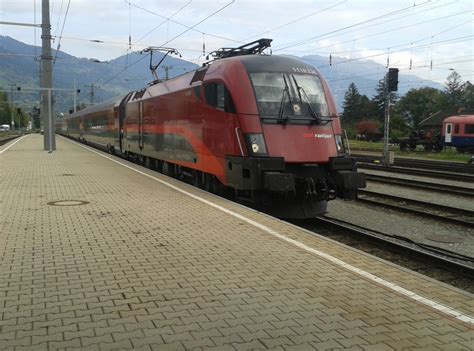 Mit Railjet Wien Meidling Lienz Am Bei Der