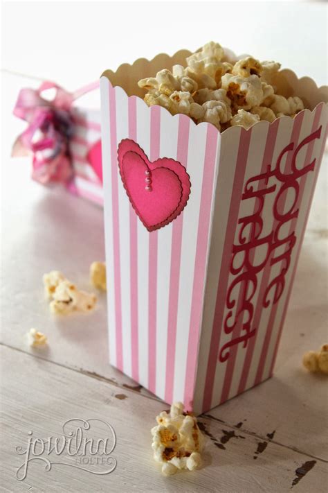 Cricut Craft Room Basics Valentine Popcorn Boxes Imagine The