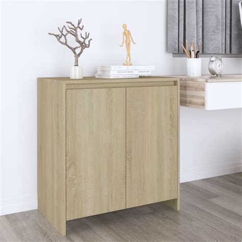 Sideboard Sonoma Oak 70x40x75 Cm Engineered Wood