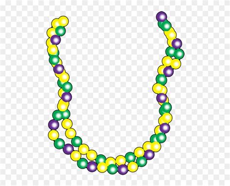 Mardi Gras Beads Vector