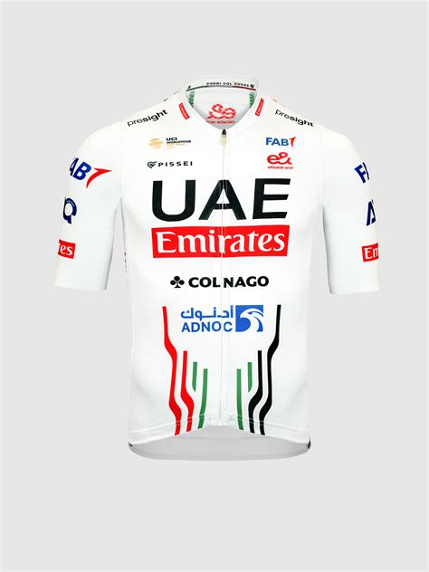 Uae Team Emirates Replica Short Sleeve Jersey