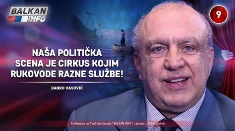 INTERVJU Danko Vasović Naša politička scena je cirkus kojim rukovode