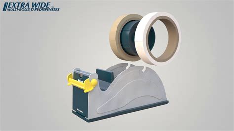 Multi Track Extra Wide Tape Dispenser By Excell ET 12270 YouTube