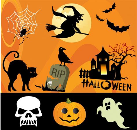 Free Halloween Vector Graphics To Create Scary And Spooky Designs