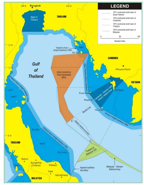 Thailand Cambodia Overlapping Claims Area Is A Settlement In Sight