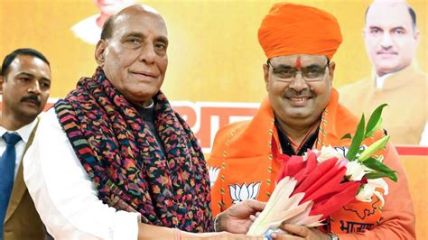 Bhajan Lal Sharma To Take Oath As Rajasthan Cm In Jaipur Today