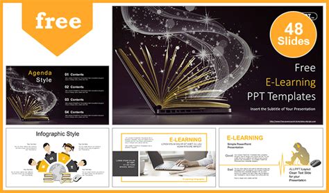 E-Learning PowerPoint Templates - Powerpoint and google slides Saveslides templates