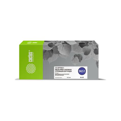 Струйный картридж для epson workforce pro wf-m5299dw/m5799dwf Cactus ...