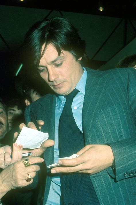 Alain Delon's son is all grown up and he's identical to his dad