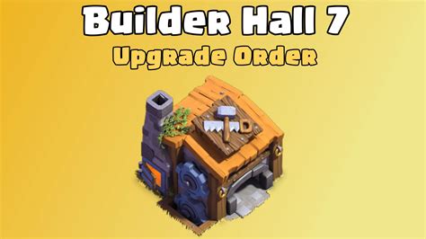 Clash of Clans: Builder Hall 7 (BH7) Upgrade Order - ClashDaddy