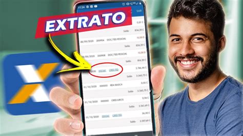 Como Ver Extrato No App Da Caixa Extrato Detalhado Youtube