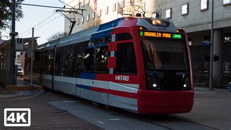 Houston Texas Metrorail Green Line Eastbound Full Ride 4k Youtube