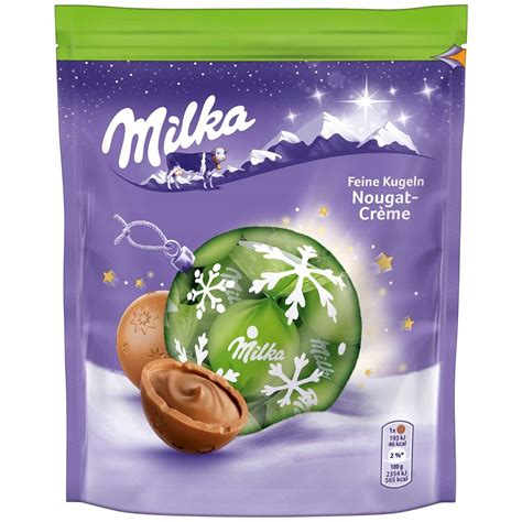 MILKA KULKI CUKIERKI KREMEM NUGAT CREME NUGAT 90 12255039182