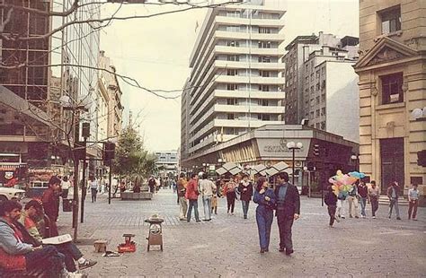 Paseo Ahumada Posiblemente En Los 80s No Estaba Esa Pantalla