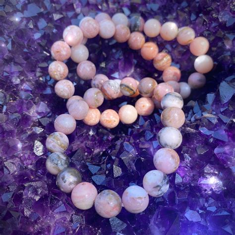 Peruvian Pink Opal Bracelets For Love Peace And Hope