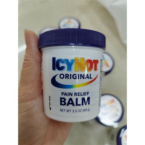 Dầu nóng ICY HOT BALM PAIN RELIEVING hủ 99g từ Mỹ mẫu mới Shopee Việt Nam
