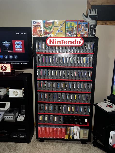 Finally Completed My Restored Game Shelf Rnes