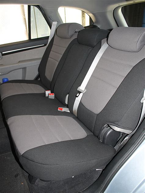 Hyundai Santa Fe Rear Seat Covers - Velcromag