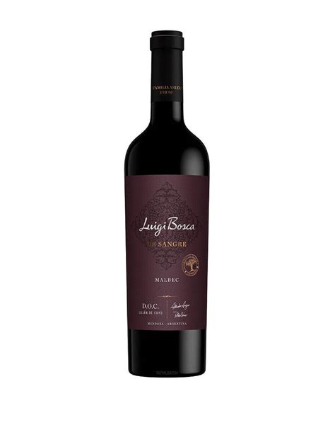 Luigi Bosca De Sangre Malbec Wine Royal Batch