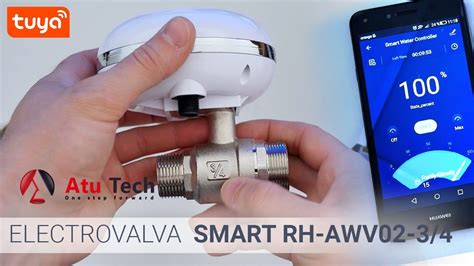 Electrovalva WIFI SMART Pentru Apa Sau Gaz Cu Control Din Aplicatie