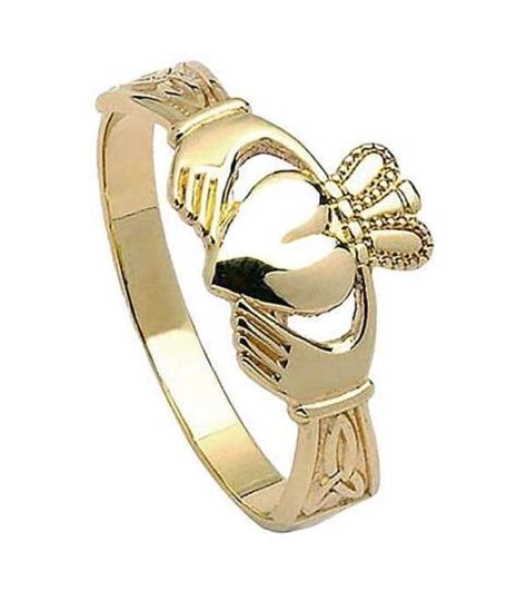 Damen Claddagh Mit Trinity Knoten Claddagh Ringe