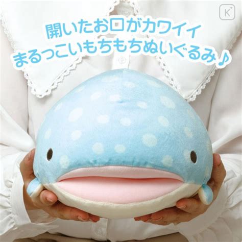 Japan San X Super Mochimochi Round Plush Toy Jinbesan Ice Jellyfish