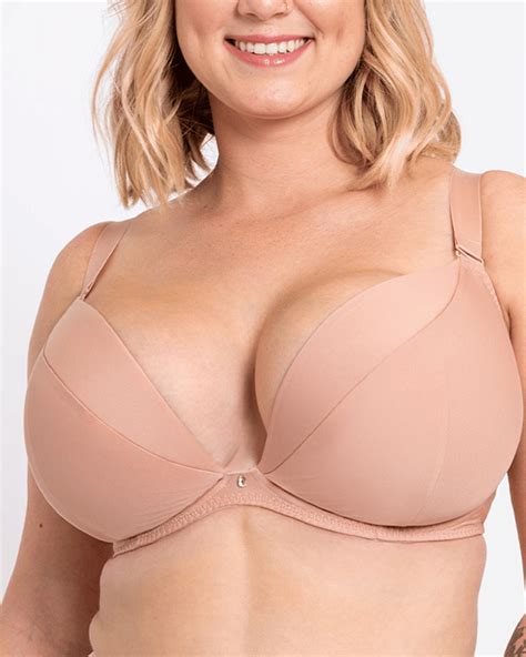 Superplunge Multiway Padded Plunge Bra Latte Tkd Lingerie