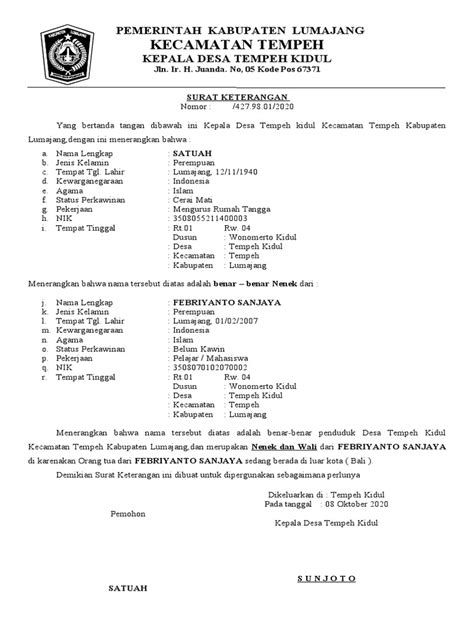 Keterangan Ktp Sementara Pdf