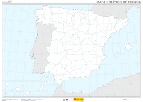 Mapa Politico Instituto Geográfico Nacional