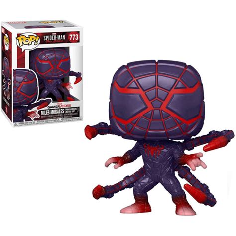 Funko Pop Miles Morales Programmable Matter Suit Homem Aranha Em