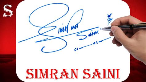 Simran Saini Name Signature Style S Signature Style Signature Style