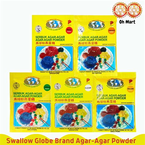 Swallow Globe Brand Agar Agar Powder G Shopee Malaysia