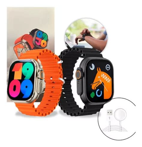 Smartwatch Ultra Plus Microwear Original Nfc Amoled Mm