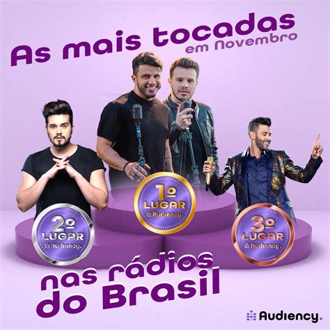 Ranking Musical De Novembro As Mas Tocadas Nas R Dios Do Brasil