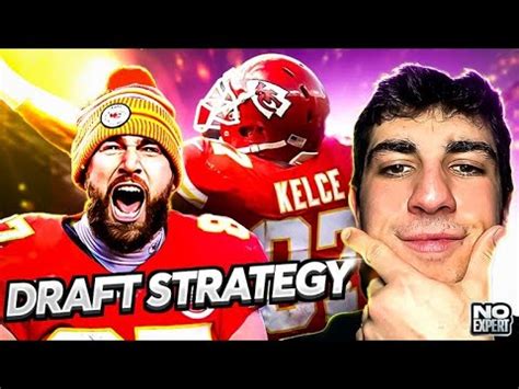 Drafting A Monster Fantasy Football Team Around Travis Kelce Youtube